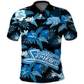 custom-text-and-number-adelaide-strikers-cricket-polo-shirt-aboriginal-art-mix-tropical-flowers