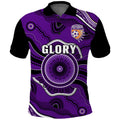 perth-glory-football-polo-shirt-dot-painting-style
