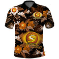 perth-scorchers-cricket-polo-shirt-aboriginal-art-mix-tropical-flowers
