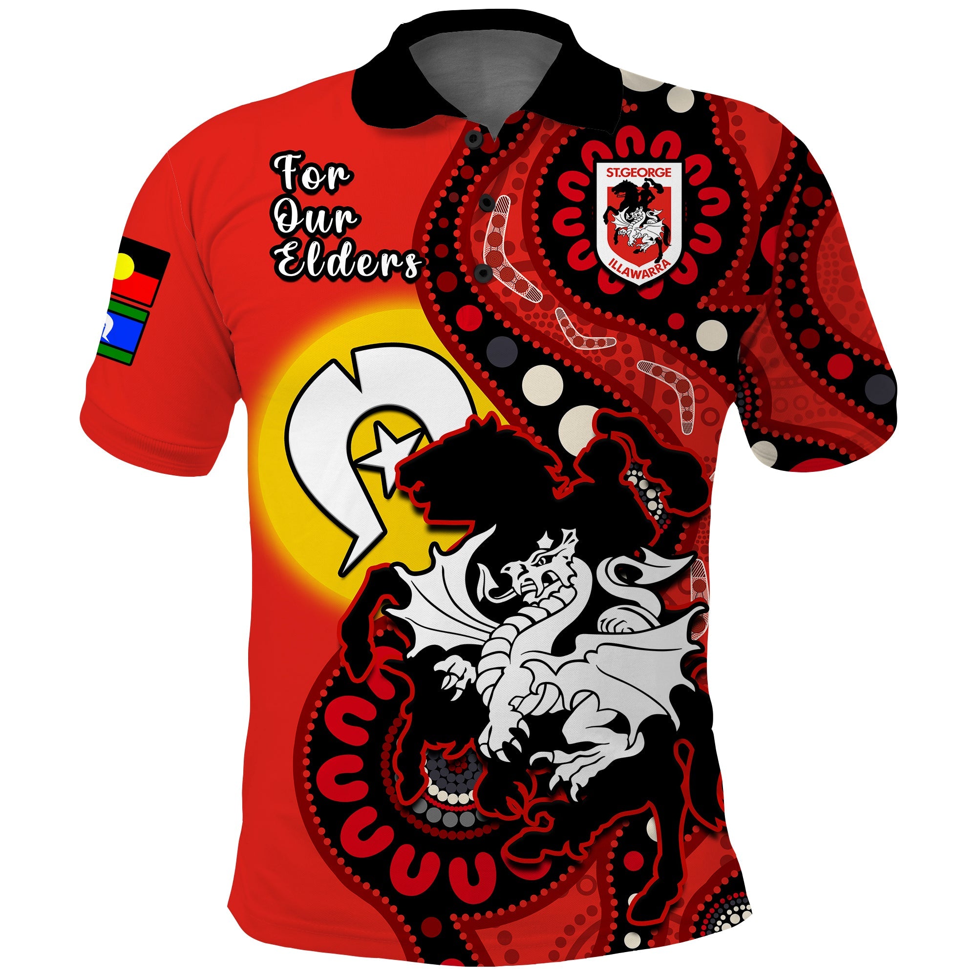 custom-text-and-number-dragons-rugby-naidoc-2023-polo-shirt-for-our-elders-aboriginal