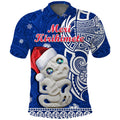 new-zealand-christmas-polo-shirt-hei-tiki-blue-pohutukawa-meri-kirihimete