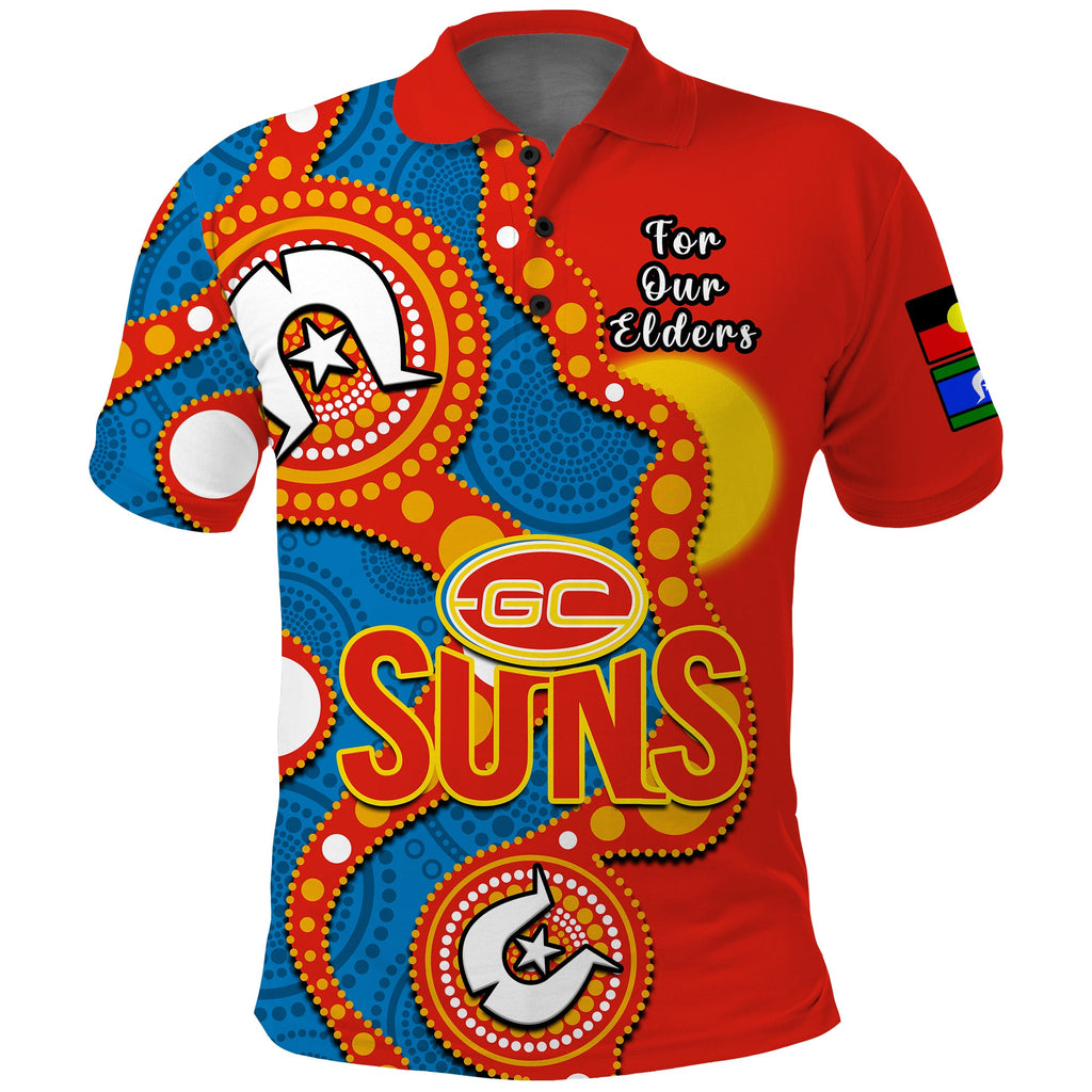 gold-coast-football-naidoc-2023-polo-shirt-suns-indigenous-for-our-elders