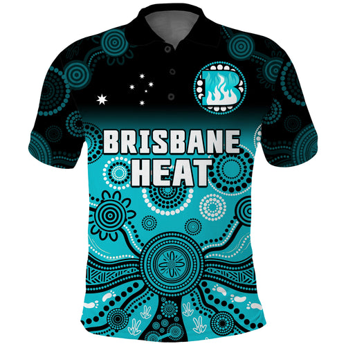 custom-text-and-number-brisbane-heat-polo-shirt-gradient-aboriginal-dot-painting