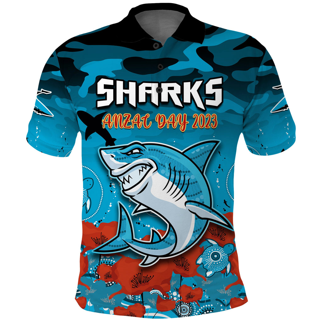 sharks-anzac-2023-polo-shirt-camouflage-poppy-mix-aboriginal
