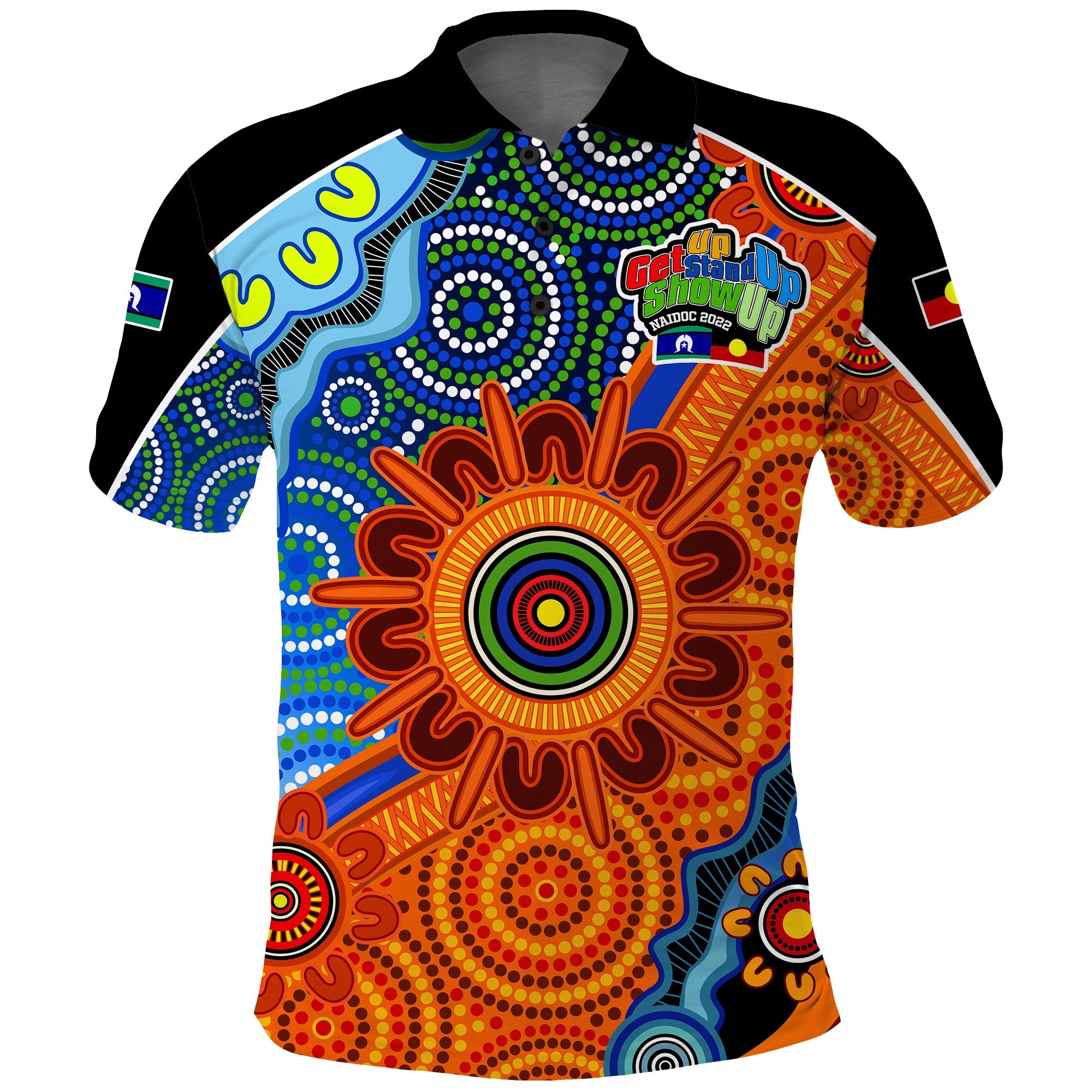 naidoc-week-2022-polo-shirt-aboriginal-and-torres-strait-islander-together
