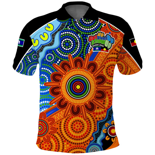 naidoc-week-2022-polo-shirt-aboriginal-and-torres-strait-islander-together