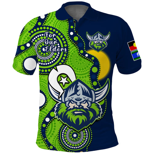 raiders-rugby-naidoc-2023-polo-shirt-canberra-for-our-elders-indigenous-art