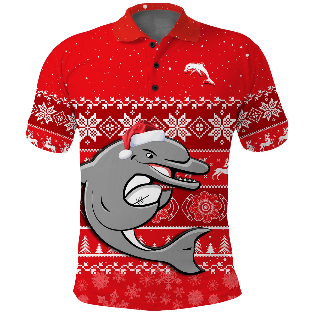 dolphins-rugby-polo-shirt-indigenous-merry-christmas