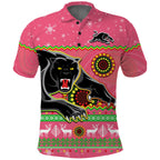 panthers-christmas-polo-shirt-aboriginal-pattern-penrith-pink-version