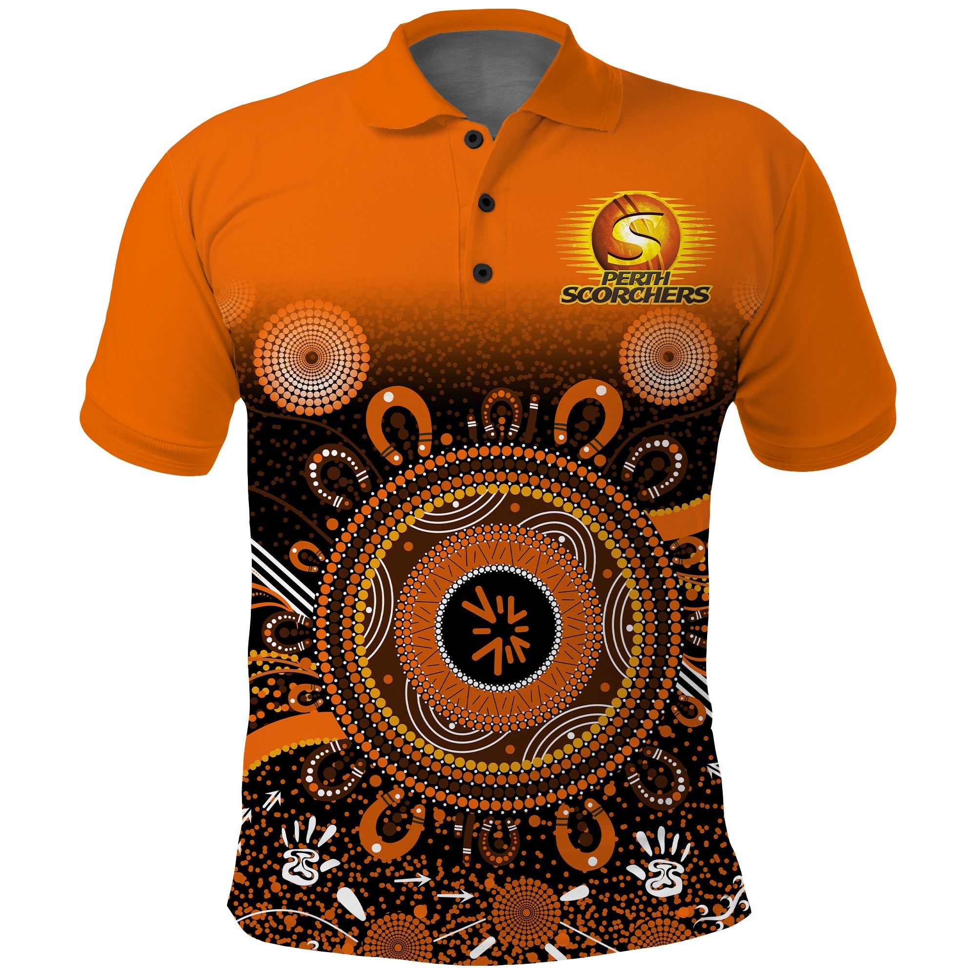 custom-text-and-number-perth-scorchers-polo-shirt-aboriginal-sunshine