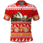 australia-polo-shirt-sydney-opera-house-aboriginal-art-merry-christmas