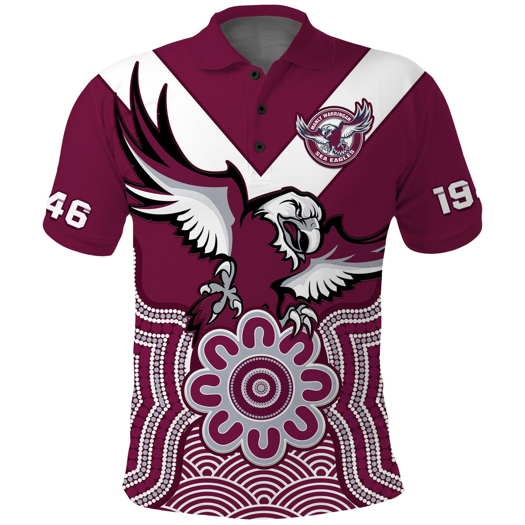custom-text-and-number-sea-eagles-rugby-polo-shirt-manly-warringah-indigenous-art