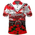 dragons-rugby-anzac-2023-polo-shirt-aboriginal-mix-poppy-lest-we-forget