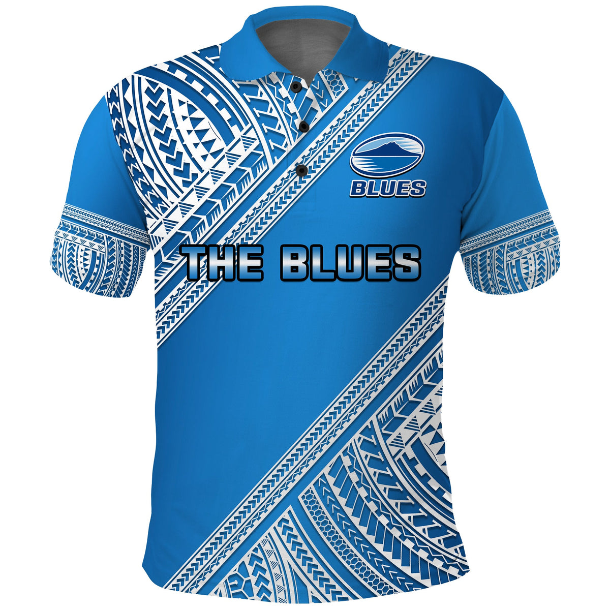 custom-text-and-number-blues-rugby-polo-shirt-aotearoa-super-auckland-polynesian-pattern