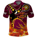 custom-text-and-number-brisbane-broncos-rugby-anzac-2023-polo-shirt-aboriginal-mix-poppy-lest-we-forget