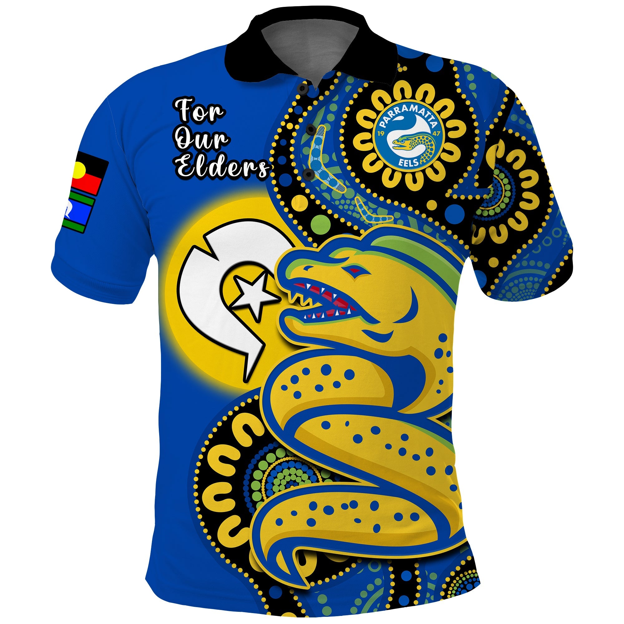 custom-text-and-number-eels-rugby-naidoc-2023-polo-shirt-for-our-elders-aboriginal