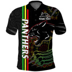 custom-text-and-number-penrith-panthers-rugby-polo-shirt-the-mountain-men-aboriginal-art-dynamic
