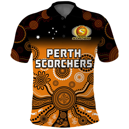 perth-scorchers-polo-shirt-gradient-aboriginal-dot-painting