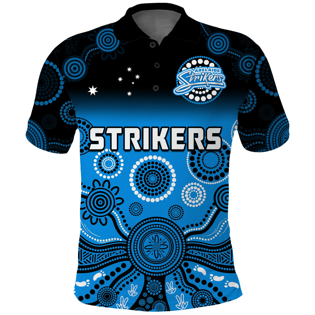adelaide-strikers-polo-shirt-gradient-aboriginal-dot-painting