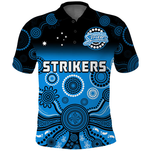 adelaide-strikers-polo-shirt-gradient-aboriginal-dot-painting
