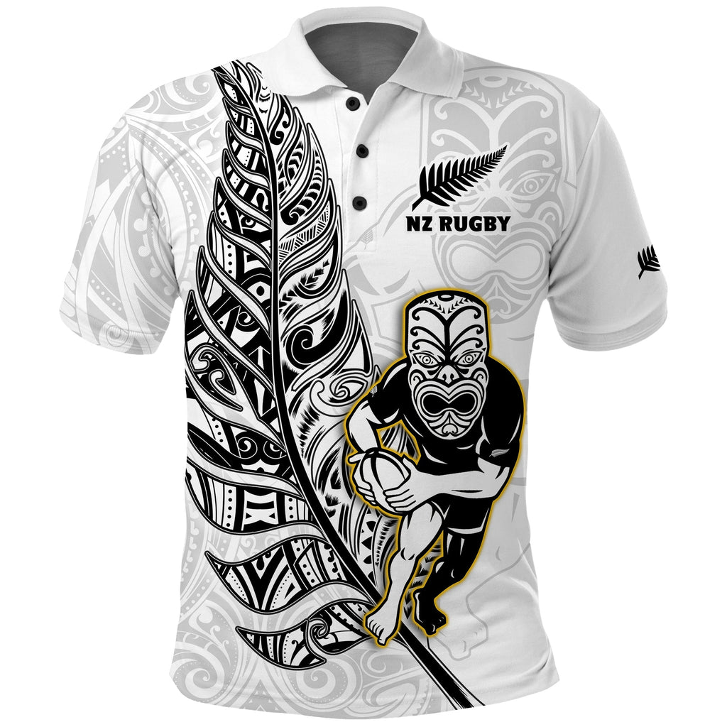custom-text-and-number-new-zealand-silver-fern-rugby-polo-shirt-all-black-maori-version-white