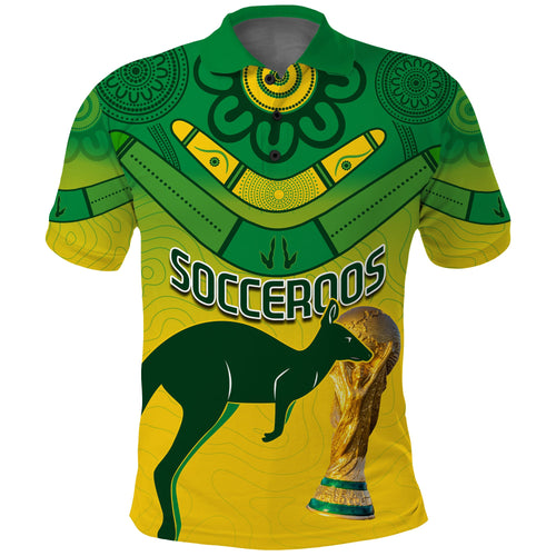 custom-text-and-number-australia-soccer-polo-shirt-world-cup-football-2022-socceroos-we-are-champions