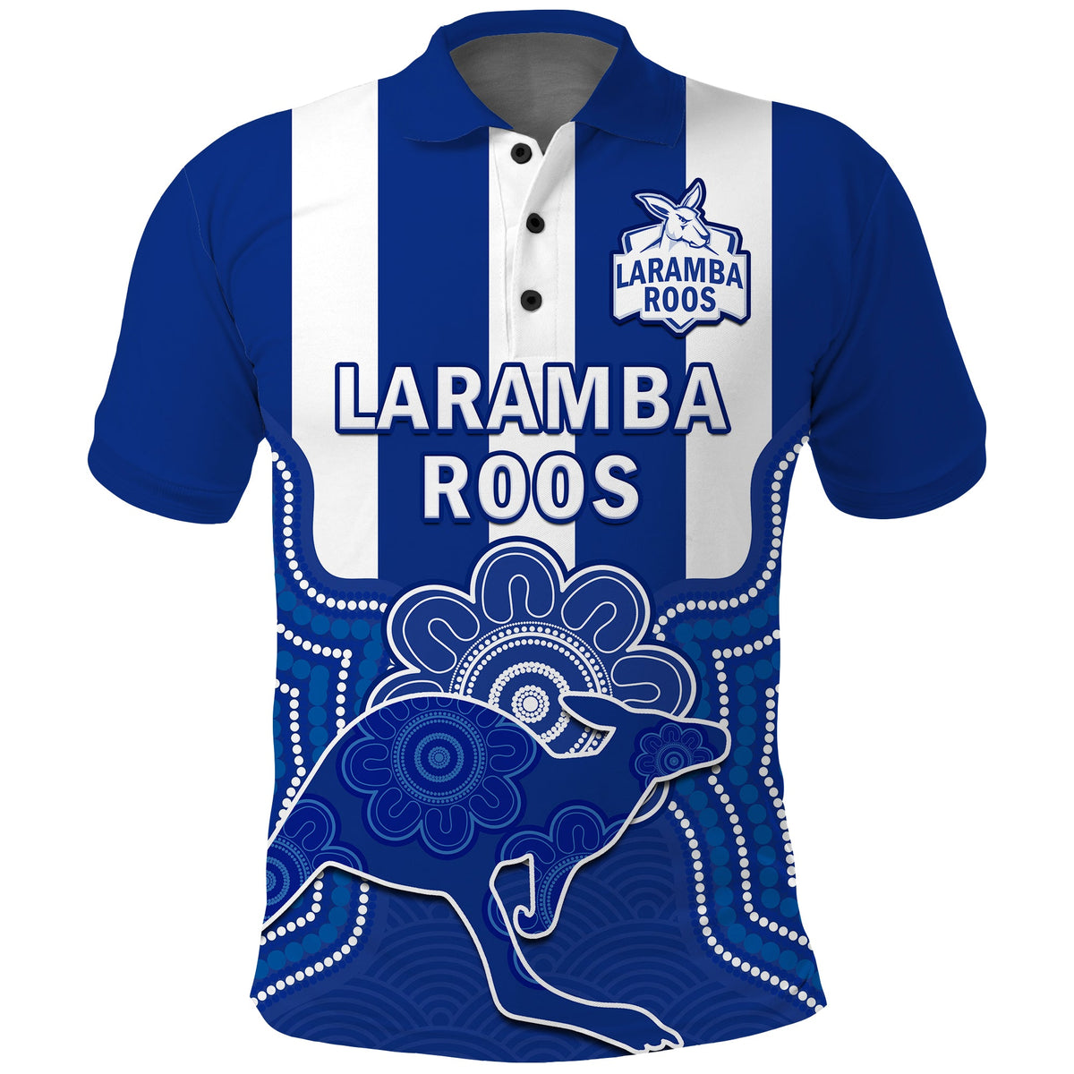 custom-text-and-number-laramba-football-polo-shirt-roos-aboriginal-art
