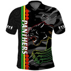 custom-text-and-number-panthers-rugby-anzac-polo-shirt-aboriginal-mix-poppy-camouflage-black
