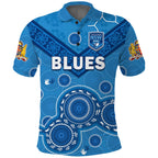 custom-text-and-number-nsw-blues-rugby-polo-shirt-new-south-wales-aboriginal-dot-painting-unique-version