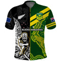 custom-personalised-australia-kangaroos-and-all-black-rugby-polo-shirt-aboriginal-mix-nz-maori-fern