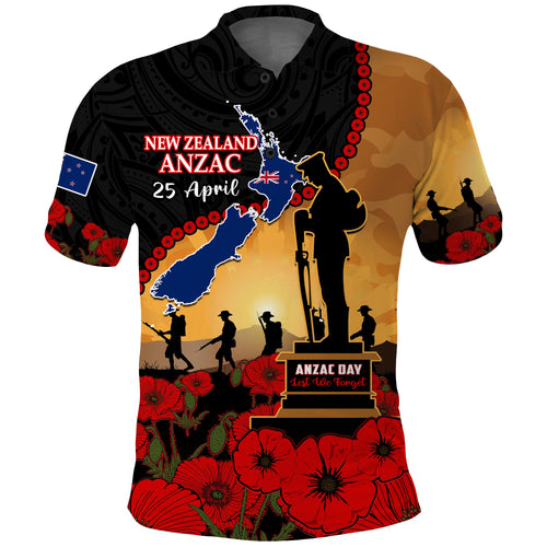 custom-personalised-new-zealand-anzac-polo-shirt-maori-camouflage-mix-poppies-we-will-remember-them