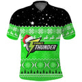 custom-personalised-thunder-cricket-polo-shirt-aboriginal-merry-christmas