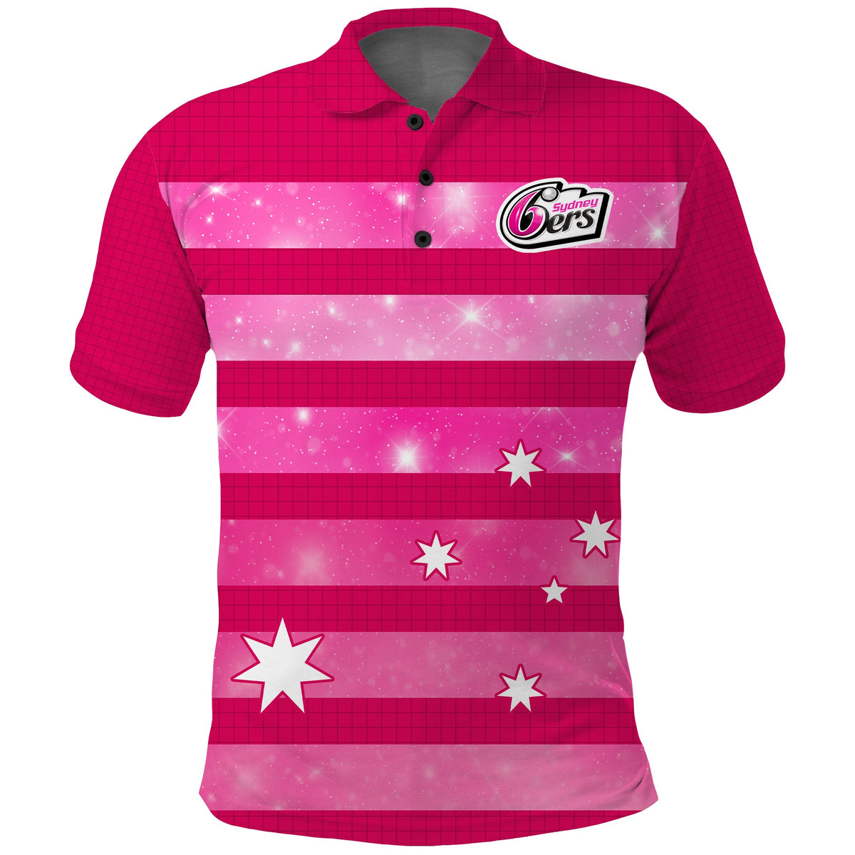 sydney-sixers-cricket-polo-shirt-galaxy-star-simple-ver01