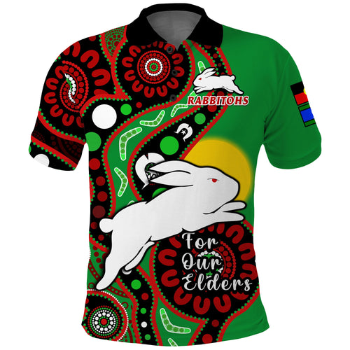 custom-text-and-number-rabbitohs-rugby-naidoc-2023-polo-shirt-for-our-elders-aboriginal
