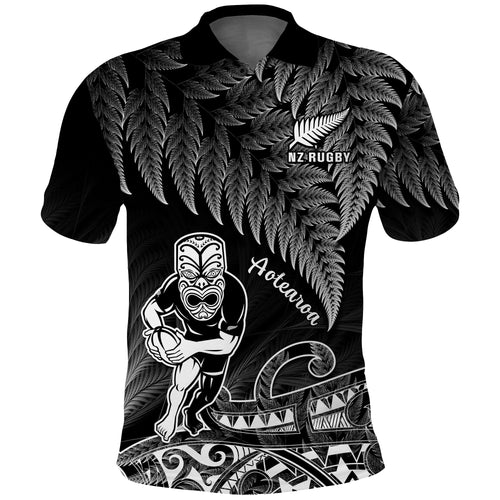 custom-text-and-number-new-zealand-silver-fern-rugby-polo-shirt-all-black-koru-maori