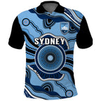 custom-text-and-number-sydney-football-polo-shirt-aboriginal-go-sky-blues-art