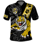 richmond-football-polo-shirt-fremantle-anchor-mix-aboriginal-pattern-basic-style