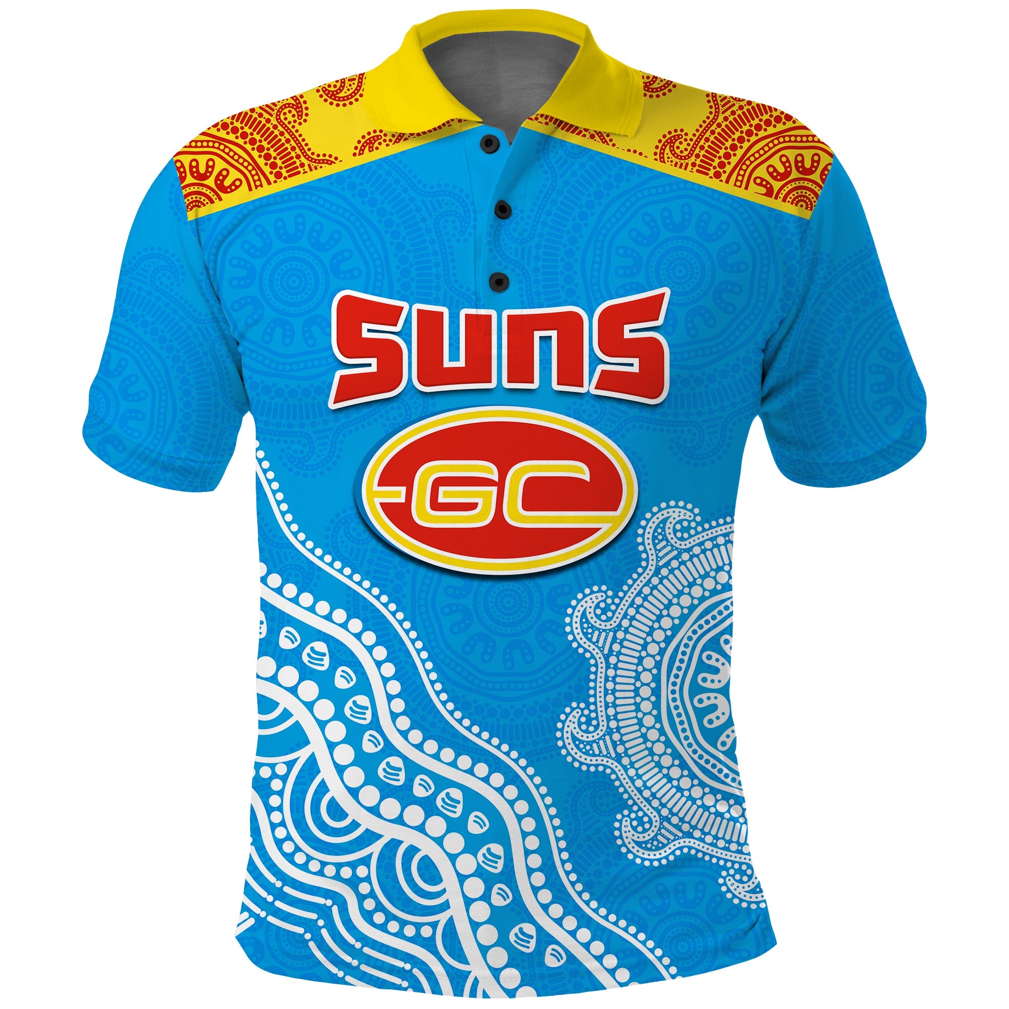 custom-text-and-number-suns-polo-shirt-go-sunnies-aboriginal-simple-style