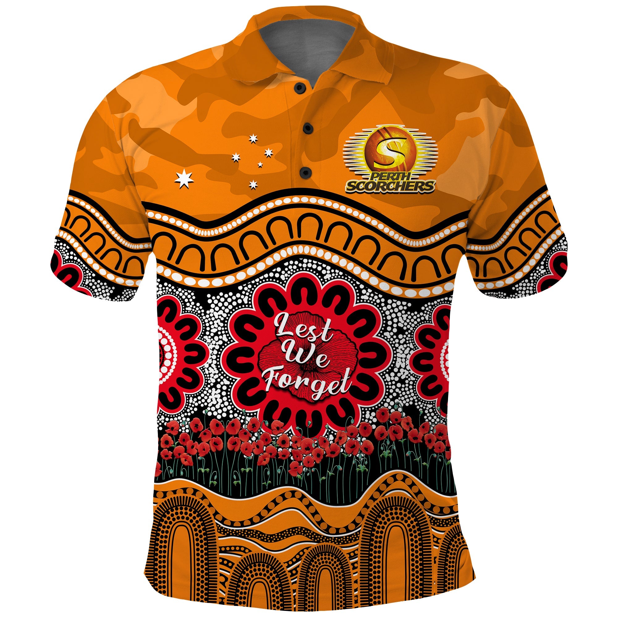 perth-scorchers-cricket-anzac-polo-shirt-poppy-aboriginal-camouflage