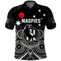 magpies-football-anzac-day-polo-shirt-aboriginal-poppy-flowers
