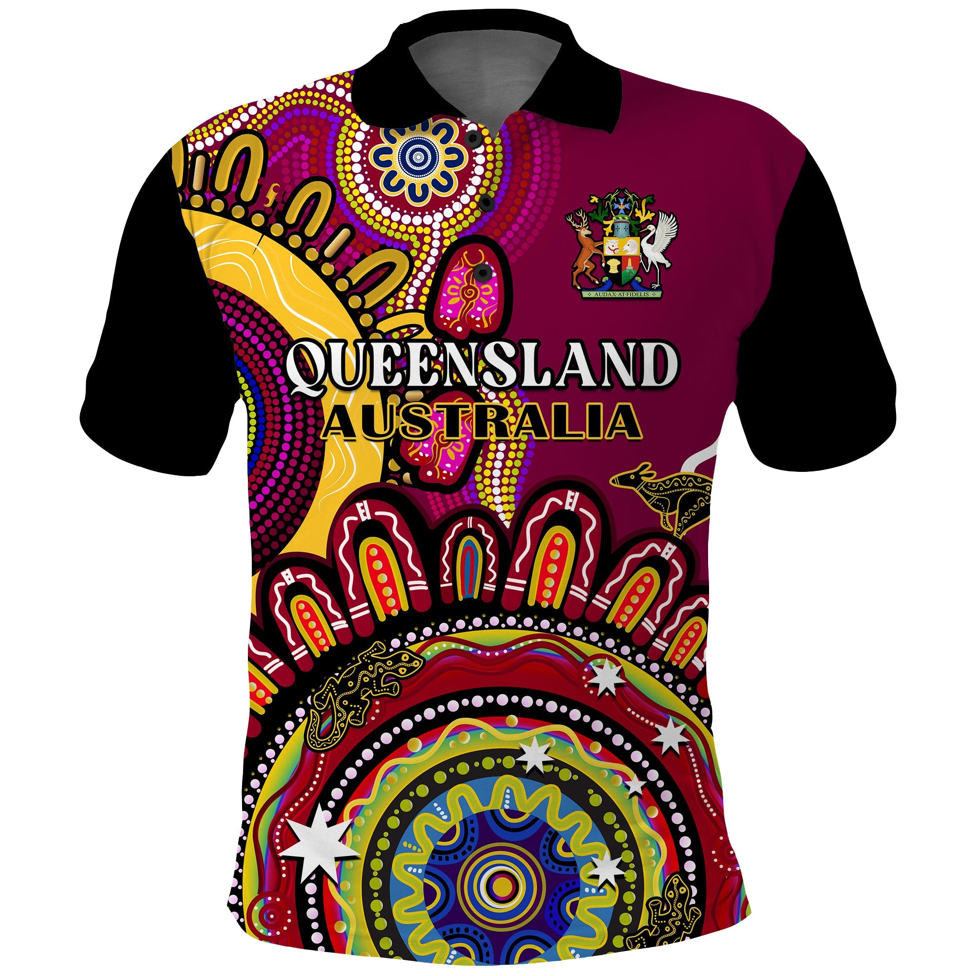 queensland-state-polo-shirt-qld-australian-indigenous-art