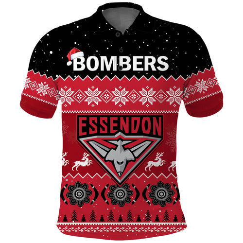 custom-personalised-essendon-football-polo-shirt-bombers-indigenous-merry-christmas