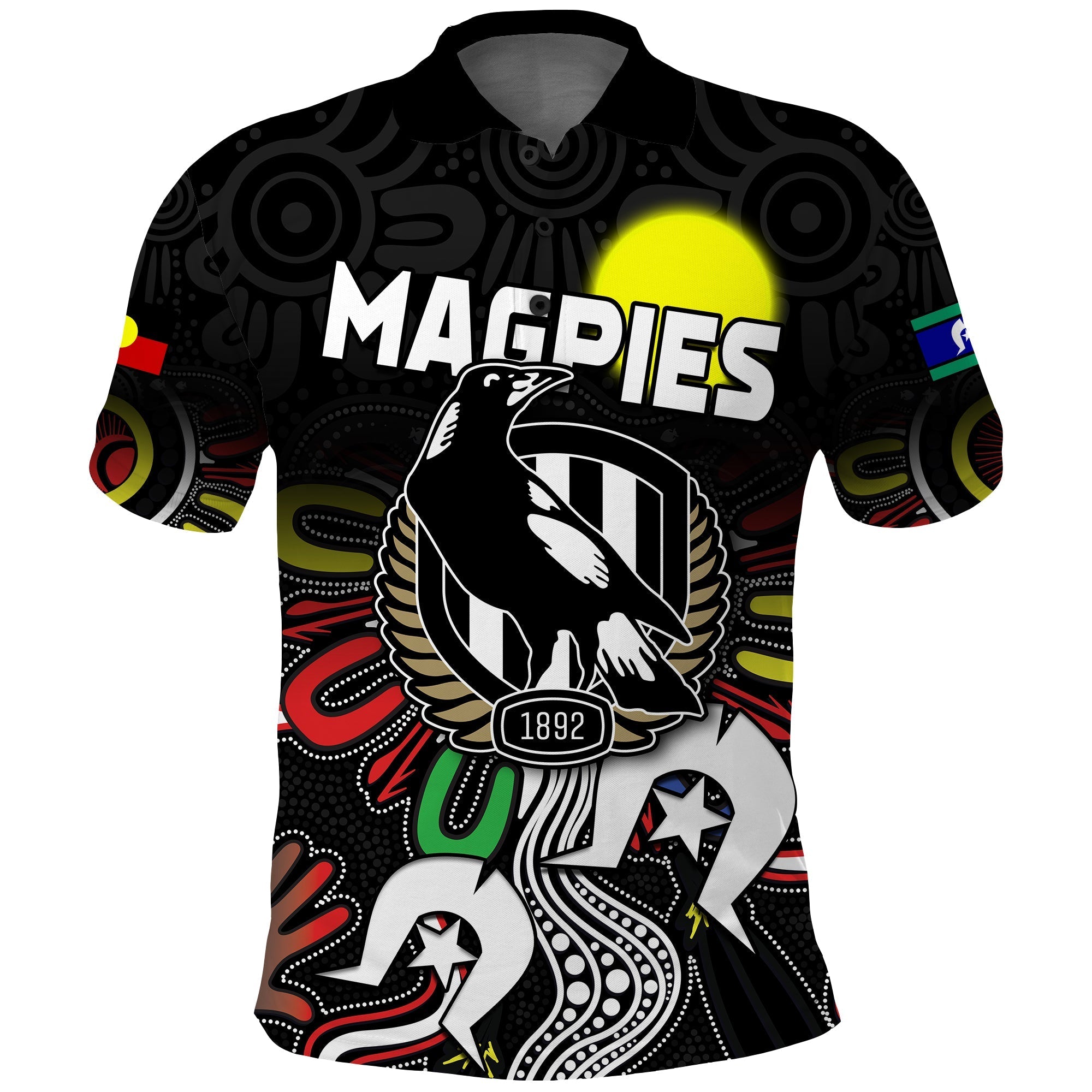 custom-personalised-magpies-naidoc-week-polo-shirt-collingwood-football-aboriginal