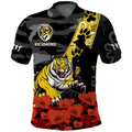 richmond-football-anzac-2023-polo-shirt-tigers-aboriginal-mix-poppy-camouflage