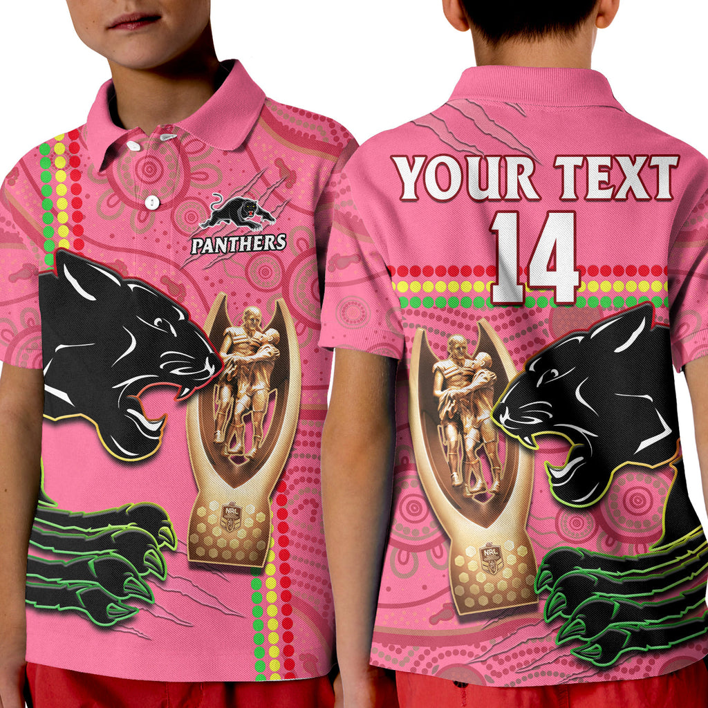 custom-text-and-number-panthers-rugby-polo-shirt-the-riff-2022-premiers-aboriginal-pink