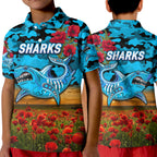 cronulla-sutherland-sharks-anzac-2022-polo-shirt-poppy-flowers-vibes