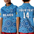 custom-text-and-number-nsw-blues-rugby-polo-shirt-kid-new-south-wales-aboriginal-dot-painting-unique-version