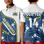 custom-text-and-number-cowboys-rugby-polo-shirt-kid-indigenous-pattern-2022-premiers-sporty-style