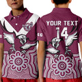 custom-text-and-number-sea-eagles-rugby-polo-shirt-kid-manly-warringah-indigenous-art