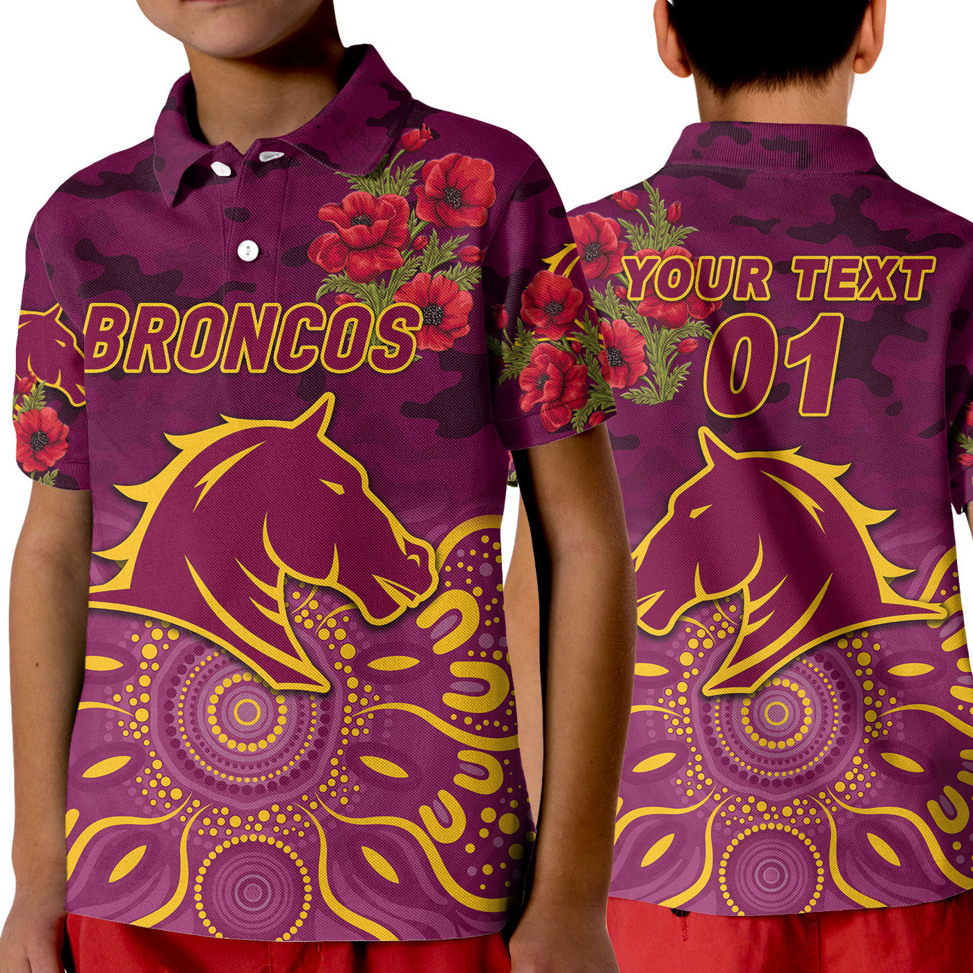 custom-personalised-broncos-anzac-polo-shirt-indigenous-vibes